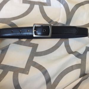 Leather belt